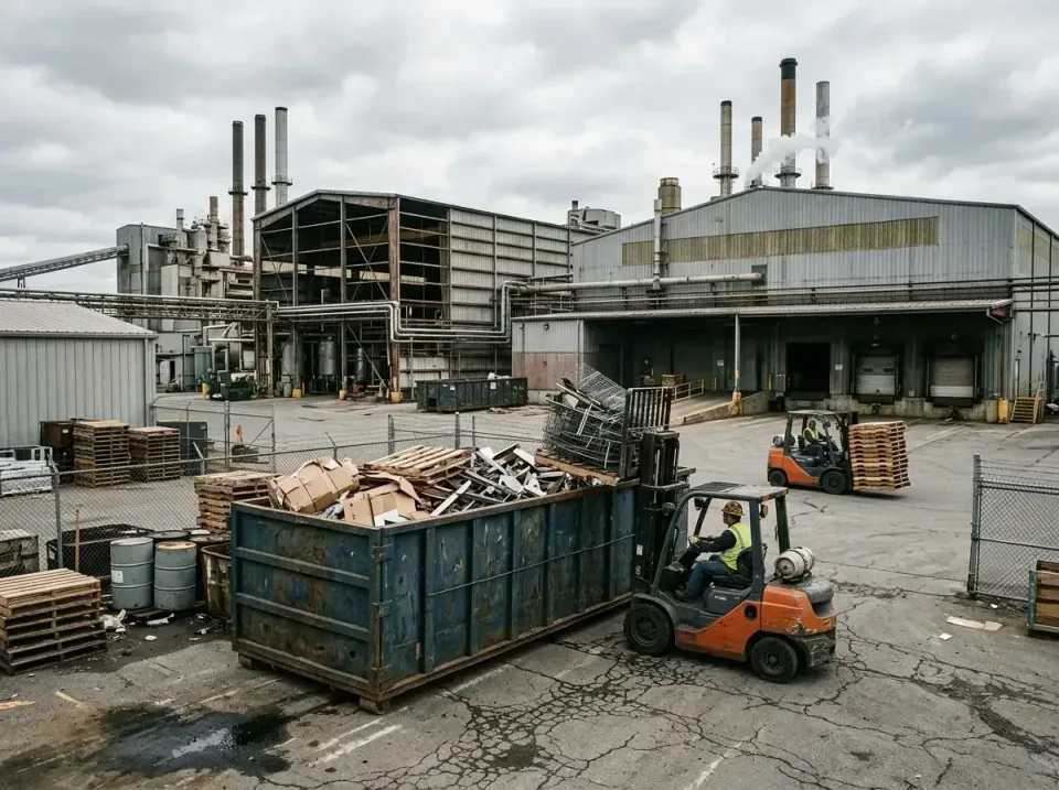 industrial-factory-scrap-conta-003 — frequently asked questions, Cheap Roll-off Dumpster Rentals in LaBelle, FL